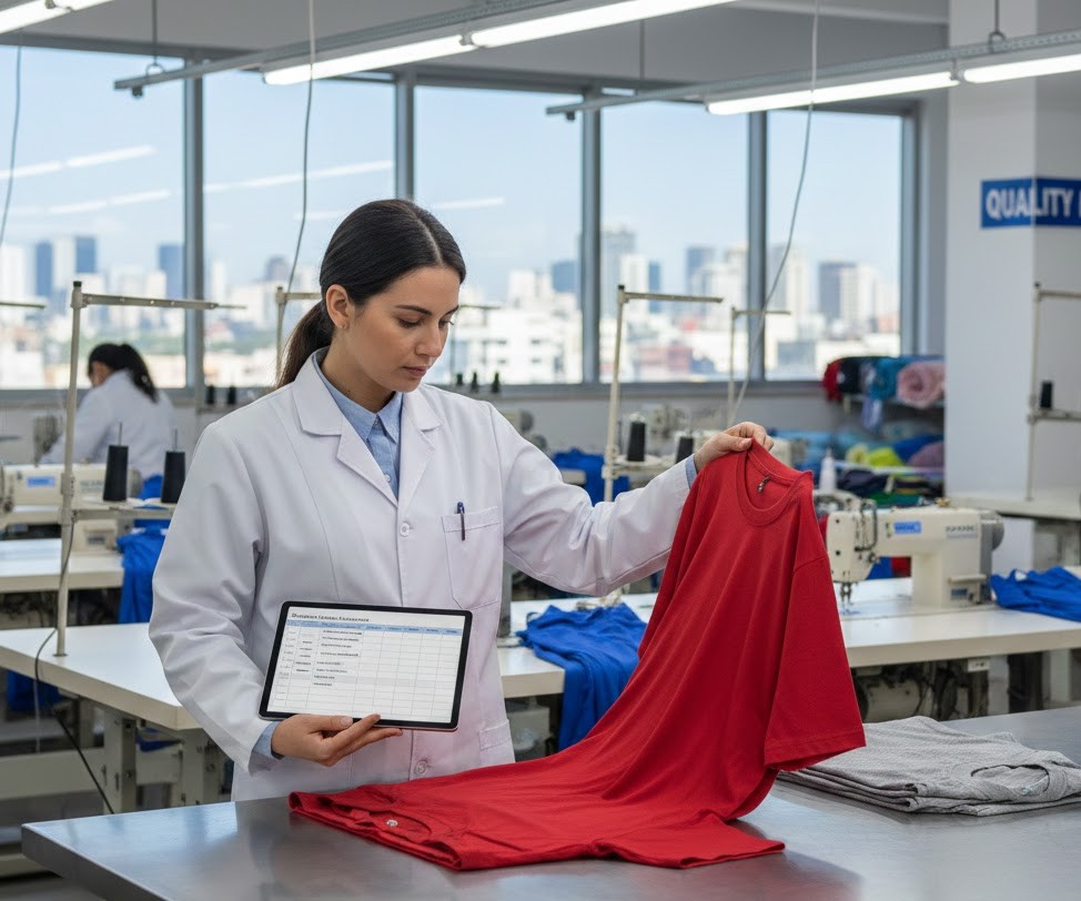Quality inspection of garments