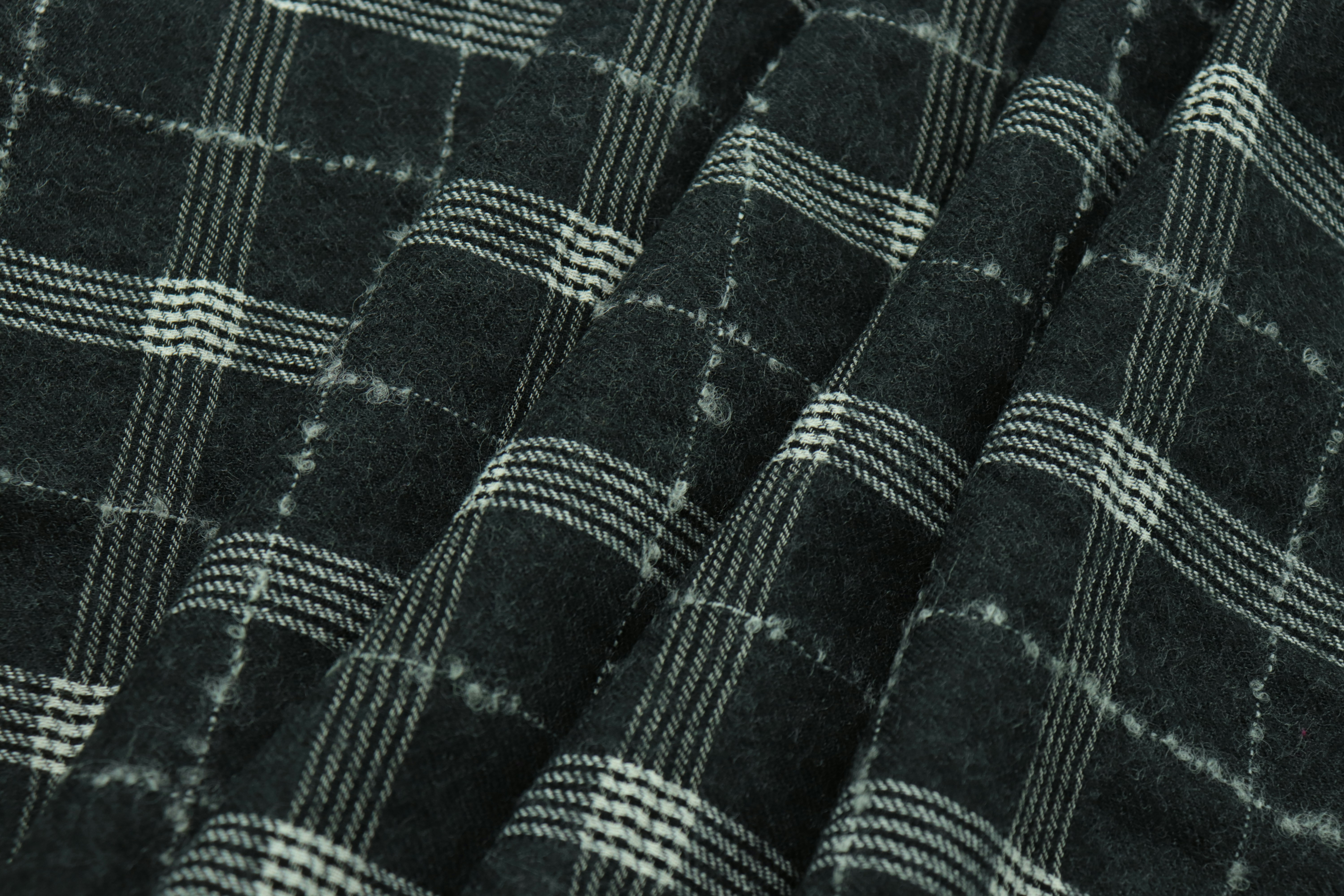 Close up of knitted fabric texture